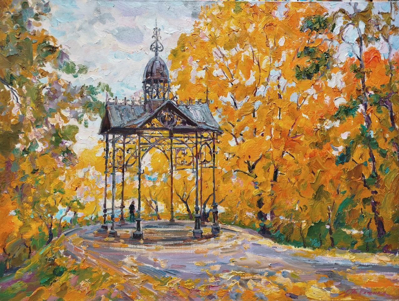 Gazebo. Autumn